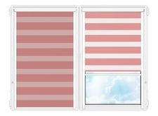 Рулонные кассетные шторы День Ночь Латина 1811 цена. Купить в «Мастерская Жалюзи»